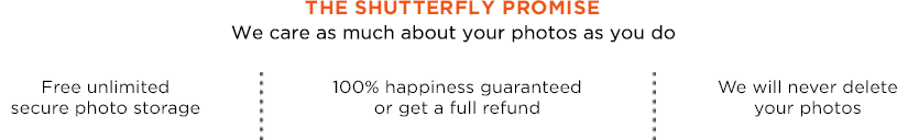 The Shutterfly promise