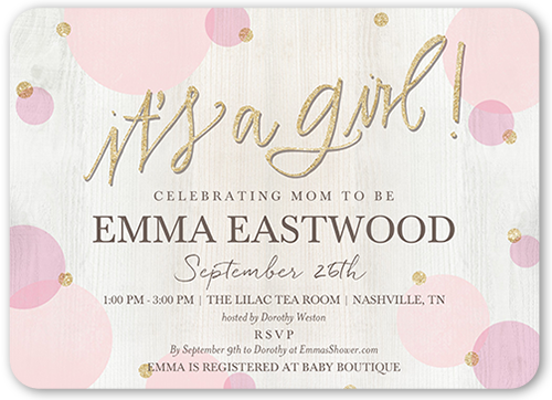 you are invited to a baby shower