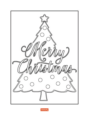 8300 Top Coloring Pages For Christmas Trees  Images