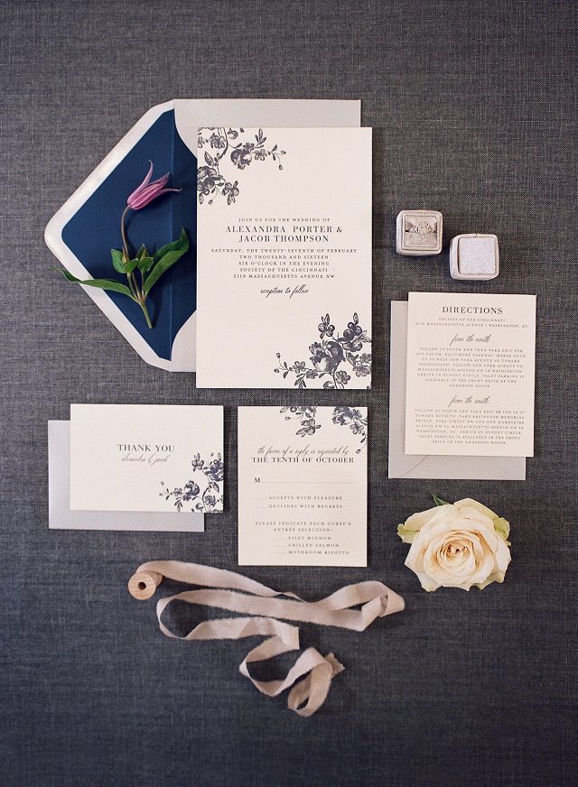 Blue Vintage Wedding Inspiration with European Decor | Shutterfly